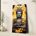 Ochre Devotion Canvas art - Image 4