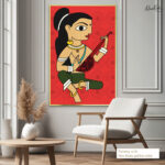 The Crimson Throne Canvas Art - Image 5