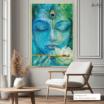 Vrindavan Grid Canvas Art - Image 5