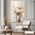 Misty Bouquet Canvas Wall Art - Image 5