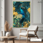 The Azure Monarch Canvas art - Image 5