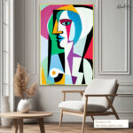 Glimmering Bamboo Canvas Wall Art - Image 5