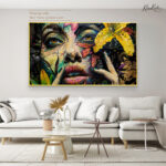 Vivid Dahlia Canvas Wall Art - Image 9