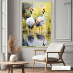 Crowned Elegance Canvas art - Image 5