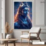 Fire and Ice Yogi Canvas Art - Image 6