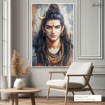 The Mahadev Gaze Canvas Art - Image 6