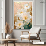 Golden Purity Canvas Wall Art - Image 6