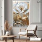 Opulent Petal Canvas Wall Art - Image 6
