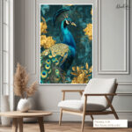 The Azure Monarch Canvas art - Image 6