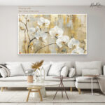 Gilded Orchid Canvas Wall Art - Image 6