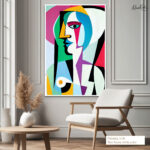 Glimmering Bamboo Canvas Wall Art - Image 6