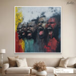 Gilded Lilies Canvas Wall Art - Image 6