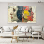 Pale Peony Whisper Canvas Wall Art - Image 8