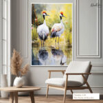Crowned Elegance Canvas art - Image 6