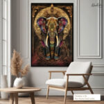 Royal Gajraj Canvas art - Image 7