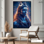 Fire and Ice Yogi Canvas Art - Image 7