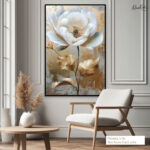 Opulent Petal Canvas Wall Art - Image 7