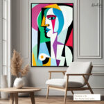 Glimmering Bamboo Canvas Wall Art - Image 7