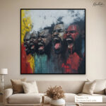 Gilded Lilies Canvas Wall Art - Image 7