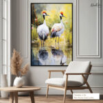 Crowned Elegance Canvas art - Image 7