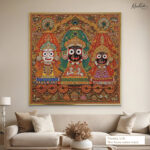 Puri Trio Mandala Canvas Wall art - Image 6