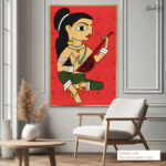 The Crimson Throne Canvas Art - Image 8