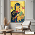 Mother and Child Divine Canvas Art - Image 8