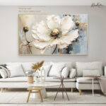 Sculpted Serenity Canvas Wall Art - Image 8