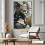 Golden Iris Canvas Wall Art - Image 8