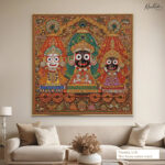 Puri Trio Mandala Canvas Wall art - Image 7