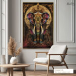 Royal Gajraj Canvas art - Image 9