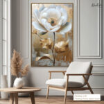 Opulent Petal Canvas Wall Art - Image 9
