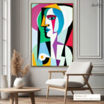 Glimmering Bamboo Canvas Wall Art - Image 9