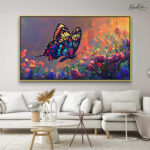 Vibrant Butterfly Canvas art