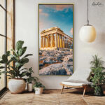Parthenon Golden Hour Canvas art