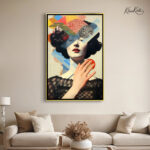 Veil of Patterns canvas Art