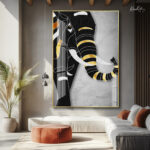 Golden Trunk Acrylic Wall Art