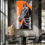Orange Regalia Acrylic Wall Art