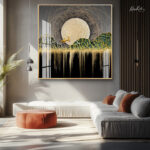 Glimmering Abyss Acrylic Wall Art