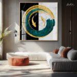 Dual Koi Acrylic Wall Art