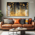 Gilded Grove Acrylic Wall Art