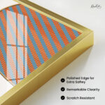 Tribal Geometry Acrylic Wall Art - Image 10