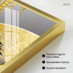 Golden Ascent Acrylic Wall Art - Image 10