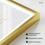 Golden Divide Acrylic Wall Art - Image 10