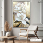 Gilded Lilies Canvas Wall Art - Image 10