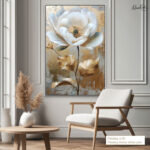Opulent Petal Canvas Wall Art - Image 10
