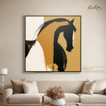 Stallion Silhouette canvas Art - Image 10