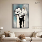 Whispers of White Canvas art - Image 10