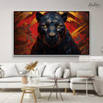 Faceted Panther Canvas art - Image 10