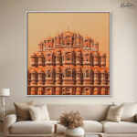 Jaipur Wind Palace Canvas Wall art - Image 9